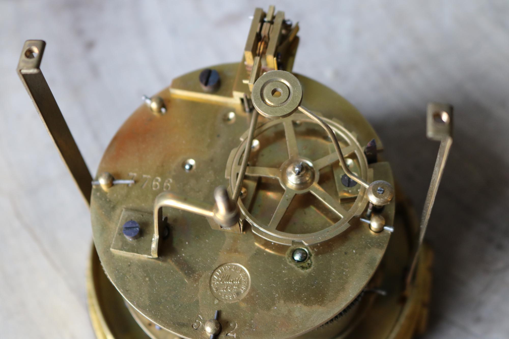 Clock; onix;bronze;gilded;marti;paris